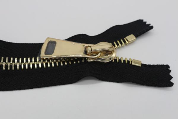 Euro Type Metal Open Ended Zips For Jackets , 36 Inch / 26 Inch Metal Zipper 8#