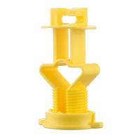 Do cargo elétrico de Screw Tight T da cerca do HDPE impacto elétrico de Insulator da cerca - resistente