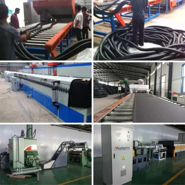 NBR & PVC & EPDM Rubber Insulation Foam Pipe/Sheet/Tube Production Line