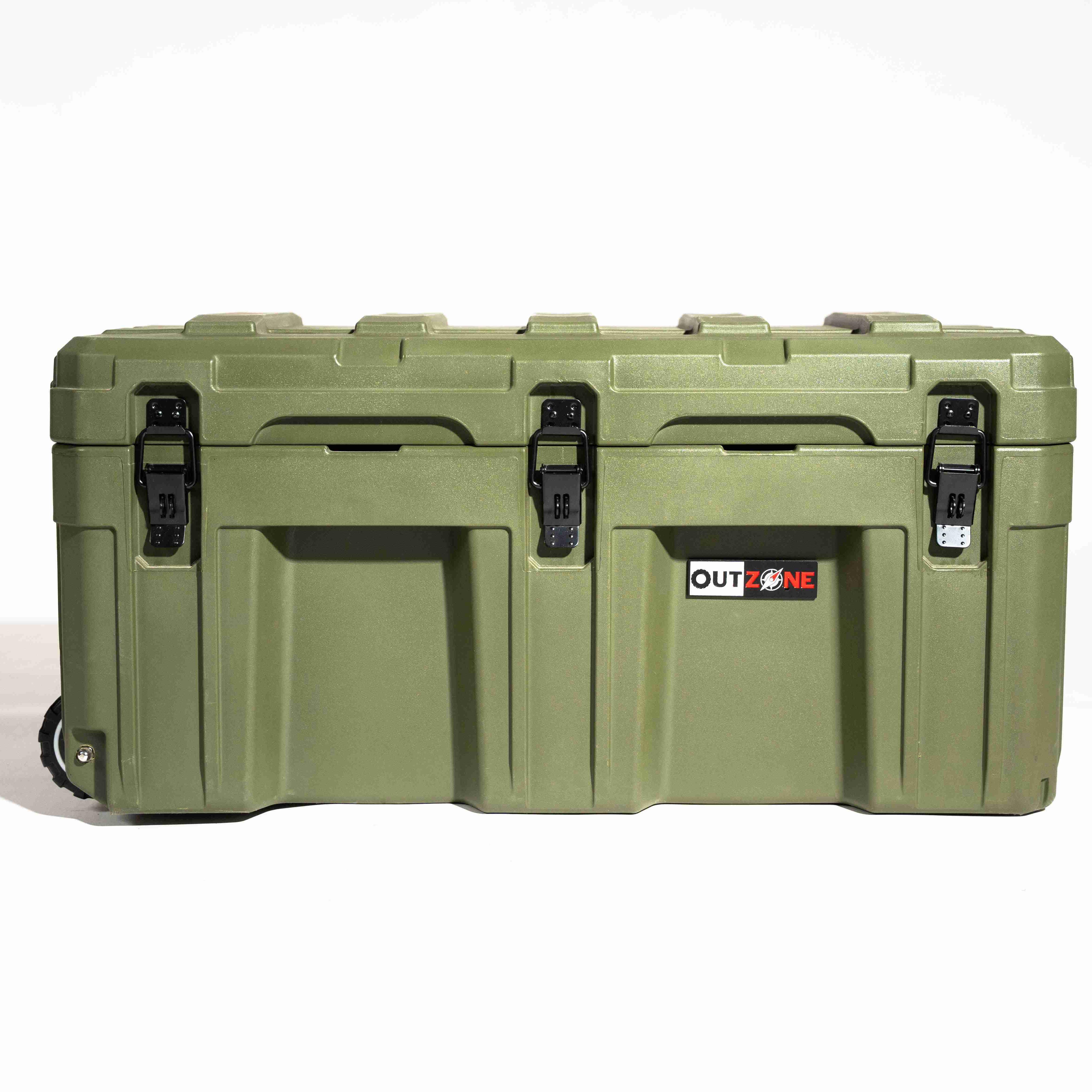 V5 Rugged Camping Storage Box Interlocking Stackable 150L Capacity
