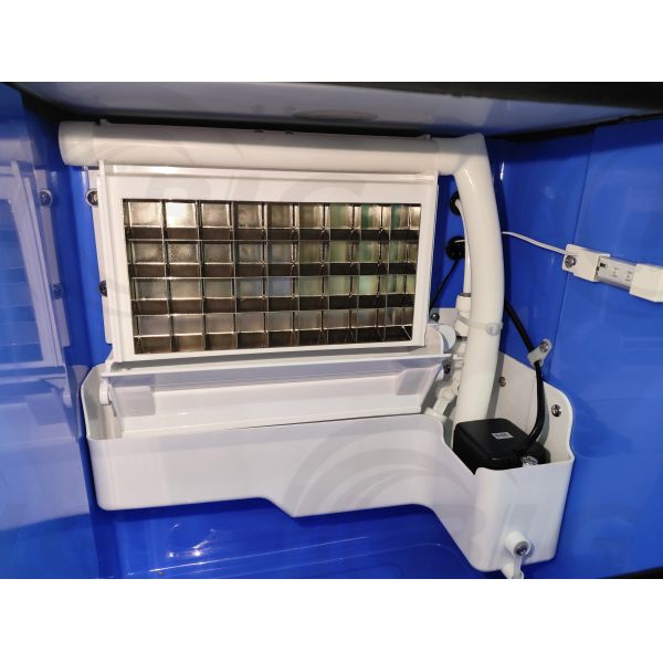 BLG High Quality Commercial Impact Cube Ice Maker 40 Kg/24h Production Capacity Fast Efficient Auto-Clean with Blue UV Light