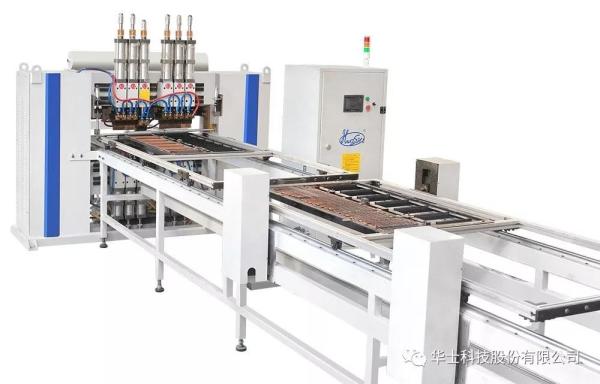 Máquina de solda automática do condensador 90KW e do evaporador