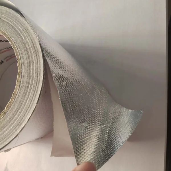 Материал из 100% алюминиевой фольги из стекловолокна для защиты от жары