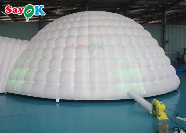 Tente gonflable de dôme d'explosion de tente de camping du tissu 8m d'Oxford pour le musée d'astronomie