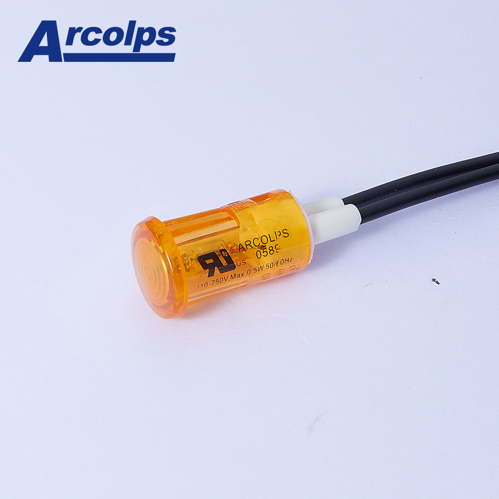 Plastic LED Indicator Light IP65 For Low Light Conditions In Industrial Facilities