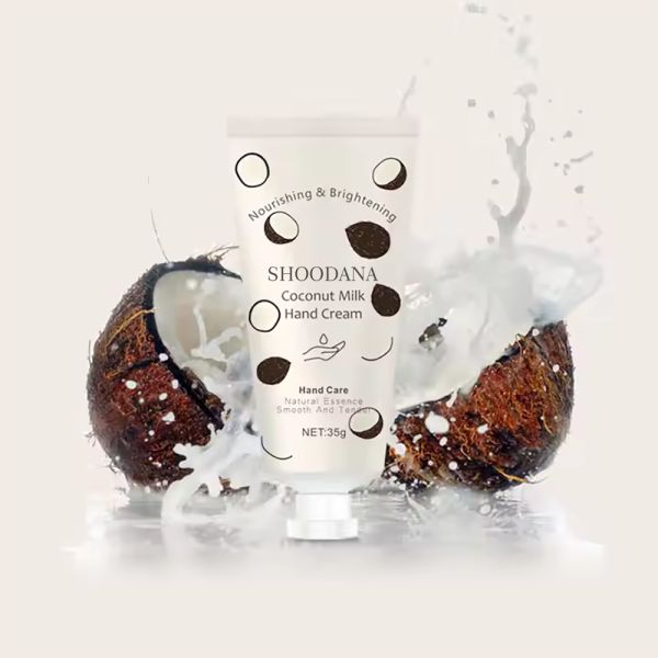Marque privée hydratant blanchissant lait de coco hydratant crème pour les mains lotion