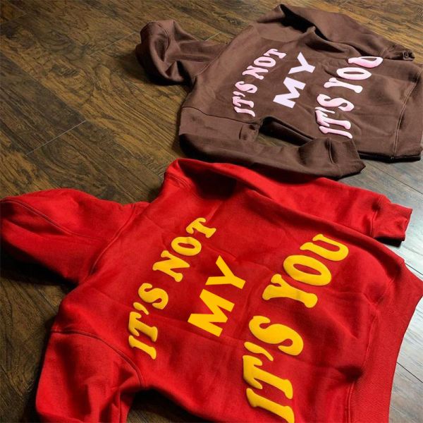 Impresión 3d personalizada con capucha de pulpa de hombre con capucha cortada ropa callejera de algodón pesado con capucha de lana de hombres fabricantes de ropa de aduana