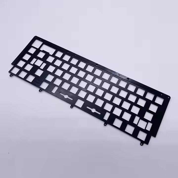 на заказ DIY Kit 60% Клавиатурная пластина Стабилизаторы Алюминиевые корпусные рамы Механическая клавиатура корпус пластинки