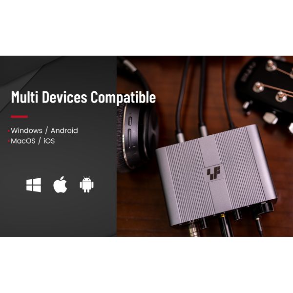 360g Portable Sound Card 797Audio SF2401 USB Audio Interface for Easy Connection