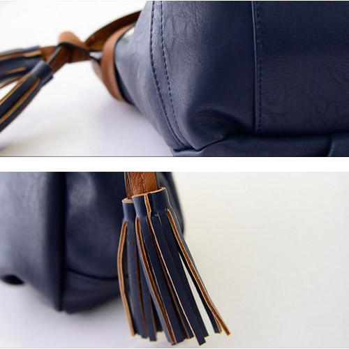 high quality dark blue handbag Korea Fashion handbags wholesale bolso de mano