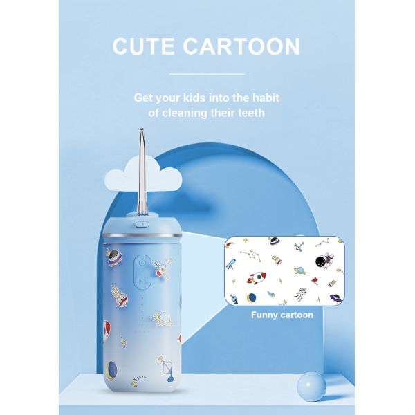 Mini Kids Portable Travel Household USB Recharge Oral Irrigator For Teeth Cleaning