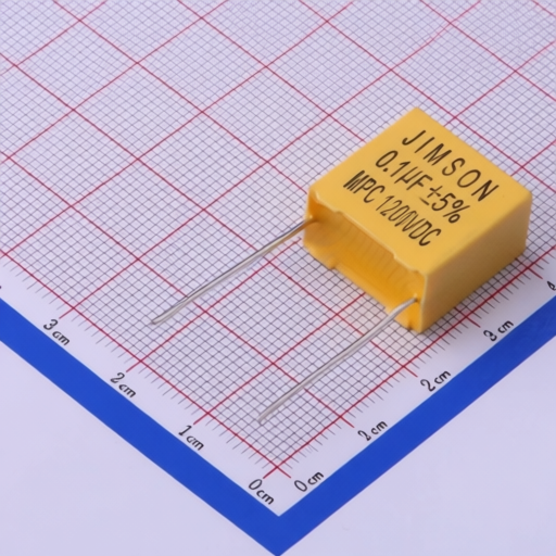 Self healing polypropylene film capacitor Jimson MPC104J1200D01 ideal for DC blocking and peak voltage protection