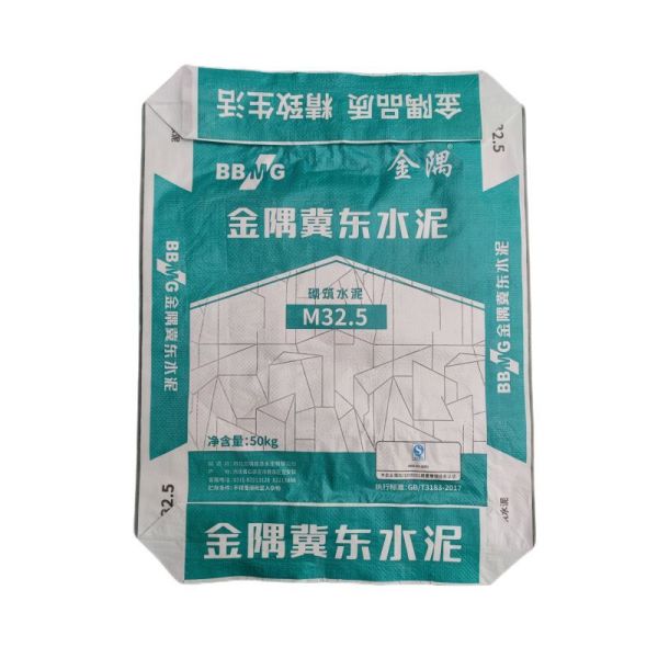 Cement Bag 50KG PP Valve Block Bottom Empty Cement Bag China Manufacture