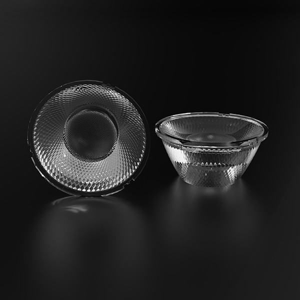 10° Narrow Viewing Angle PMMA COB Lens with 93% Efficiency for Spot Light and Down Light