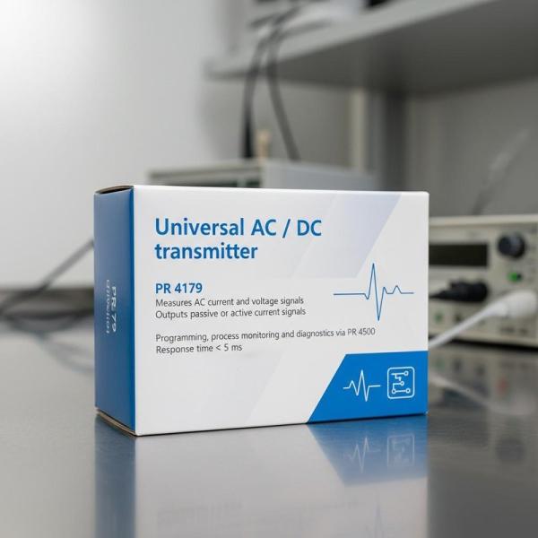 AC DC Universal Signal Transmitter PR 4179 Outputs Passive / Active Current Signals