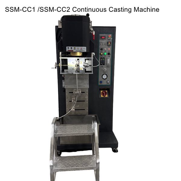 8KW Small Continuous Casting Machines 1- 2kg Mini Precious Metal Casting Machine