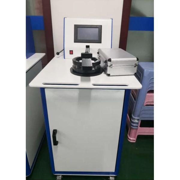 DIN 55887 Standard Air Permeability Tester with 0.1 ～ 12000mm/s Range and High-Precision Swiss Sensor for Foam Testing