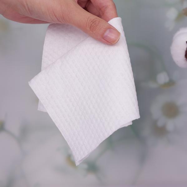 OEM Tissu en coton jetable Touche douce serviette de voyage jetable