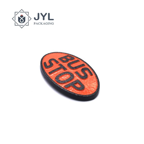 OEM Zinc Alloy Metal Label Stickers Heavy Plate Wine Brand Logo Tag