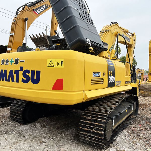 Pc350-7 hidráulico pesado Excavadoras usadas Komatsu Rastreador de 35 toneladas