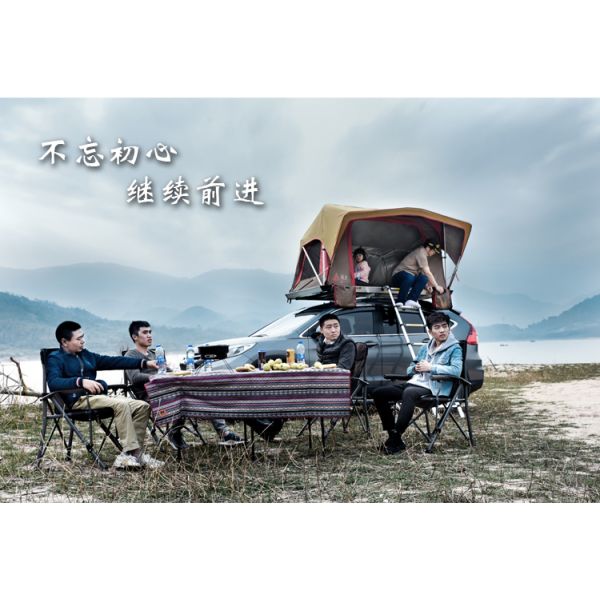 Ultra-thin and Ultra-light One Bedroom Roof Top Tent T1000 for Field Game Enthusiasts