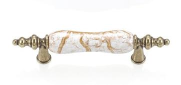 Modern Design Door And Cabinet Handles Refined Yellow + Marble Color