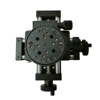 Plataforma linear de la rotación de la combinación manual Xy cuadridimensional de la etapa de Xyzθ