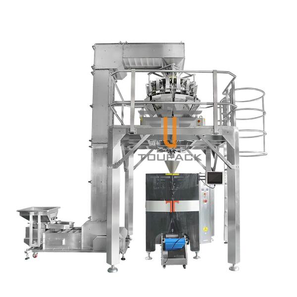 High Sensitive ISO Certificate 60BPM 10 Head Multihead Weigher For Snack
