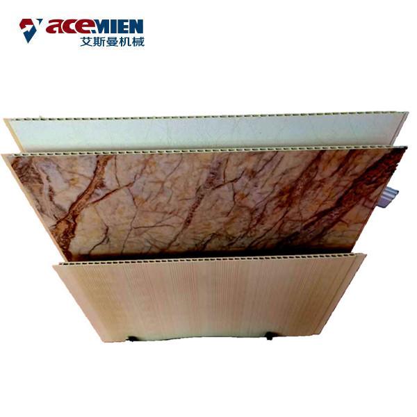 Waste Pvc Wall Panel Extrusion Line Plastic Recycling Ceiling Panel Waterproof