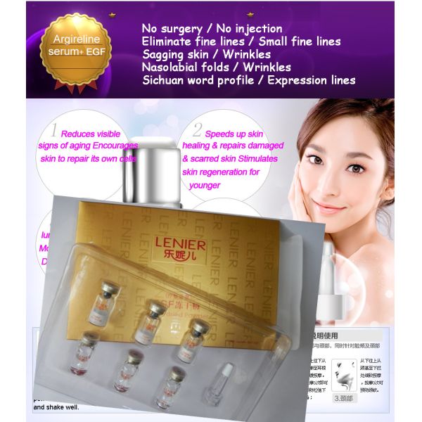 EGF Freeze-dried Powder Wrinkle Remover Anti Aging Face Care Cream herbal Facial Lift Firming Tighten Skin Whitening