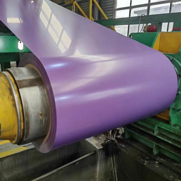 Z40 Galvanized Color Coated Steel Coil Bright Matt Surface