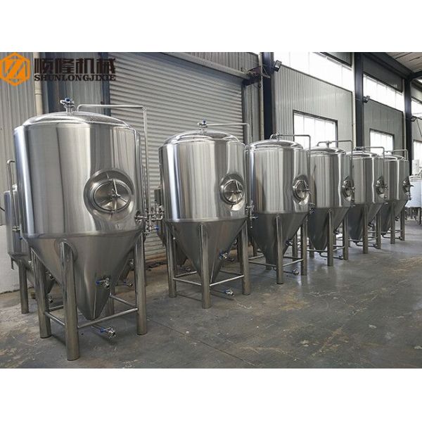 1500L Three Vessels Brewhosue Beer Brewing Equipment System Wiht Hopper