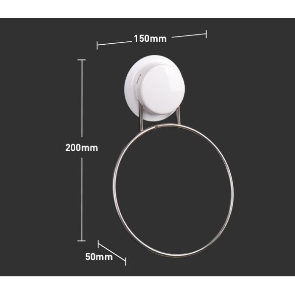 держатель кольца полотенца ванной комнаты нержавеющей стали 150мм фиксированный всасыванием ОДМ