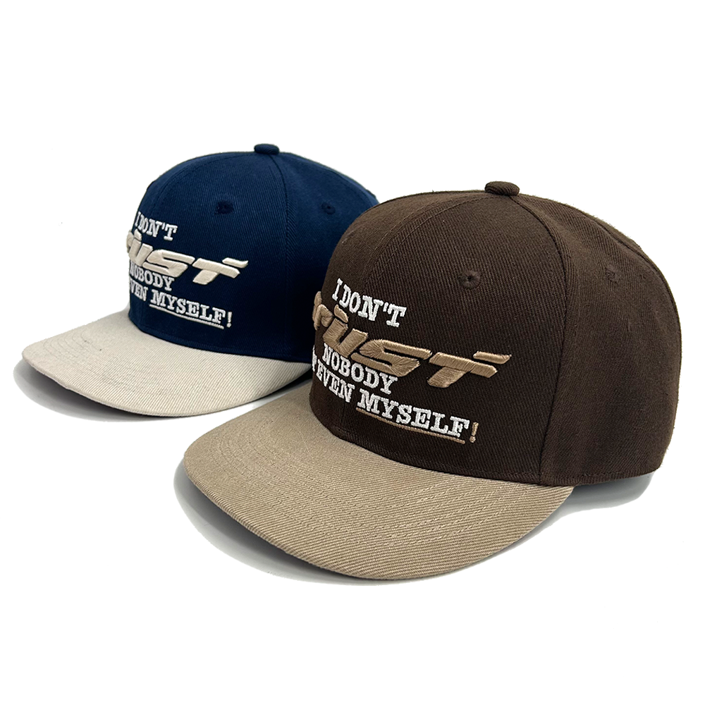 New Design 6 Panel Fitted Snapback Hat Baseball Cap 3D Embroidery Logo Sports Flex Adjustable