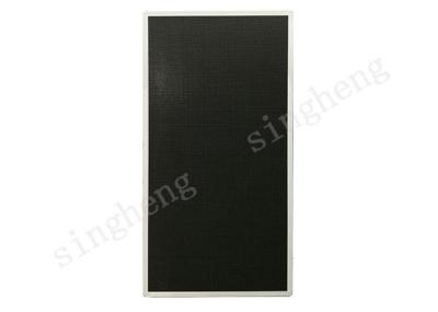White Cabinet Color Outdoor Pole LED Display >6500cd/Sqm Good Brightness