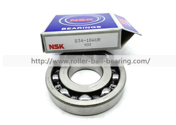 V3 V4 Steel Cage Deep Groove Ball Bearing B34-18AUR 34x80x16 Mm