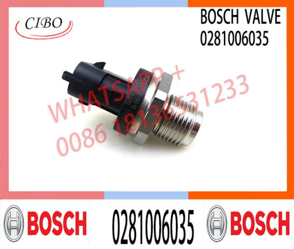 Haoxiang New Neutral Fuel Rail Pressure Sensor 0281006035 For Grand Santa Fe Ix35 Ix55