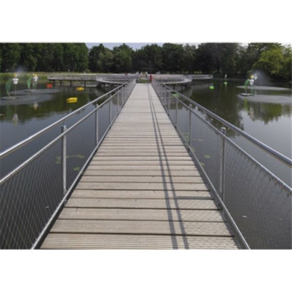 高い抗張建築金網3.0*80*80mmの穴