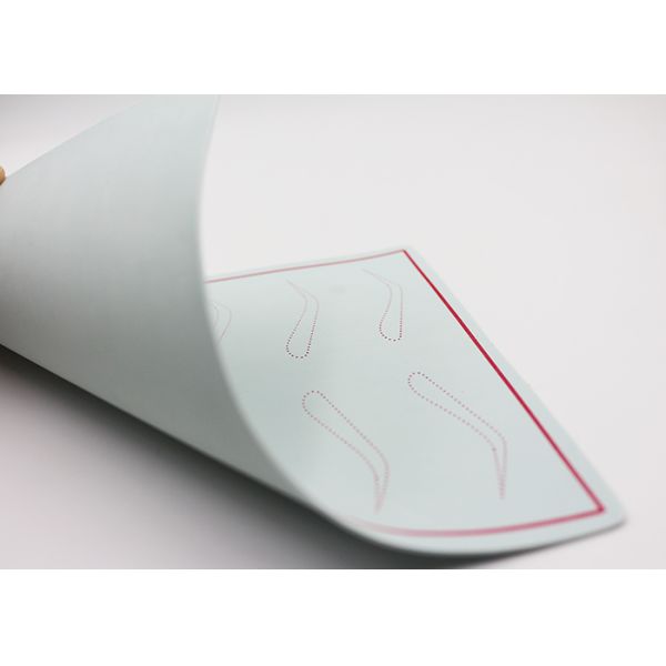 Permanent Makeup Red Cosmetic Fake Eyebrow Tattoo Practice Skins