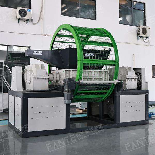 Model 1000 Efficient Tyre Shredder Machine for Quick and Stable Tire Recycling