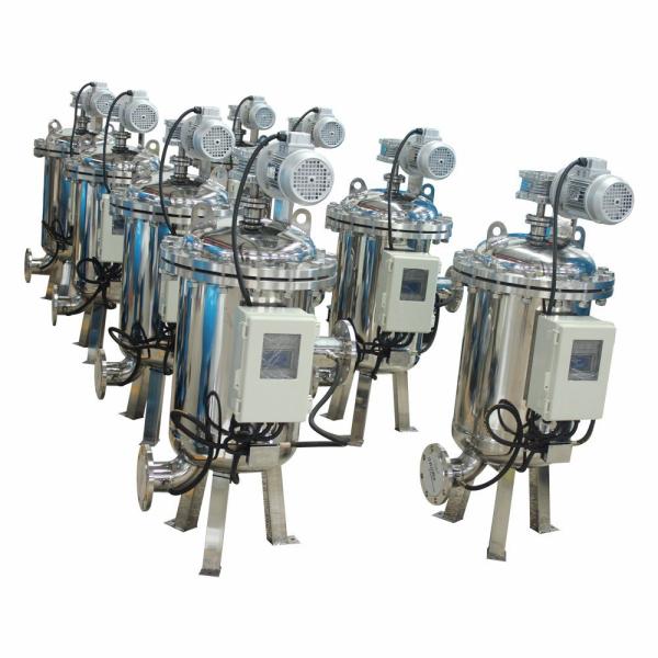 Fournir un filtre à eau automatique à nettoyage automatique en acier inoxydable 304 pour le filtrage industriel