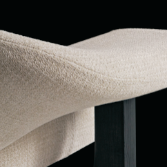Foshan Manufacturer Comfortable Fabric Lounge Chair Living Room Sofa Chair