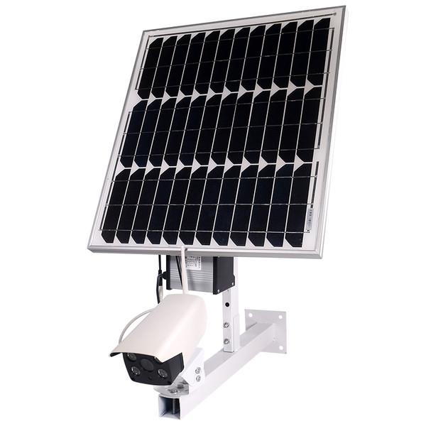 12V Wireless Solar Security Cameras 128G Memory Automatic IR CUT