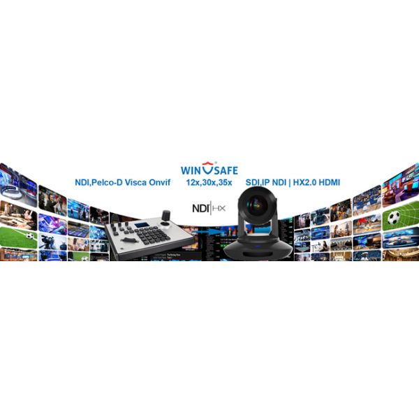 4K Ultra NDI 35X HD PTZ Video Conference Camera for Living Steaming