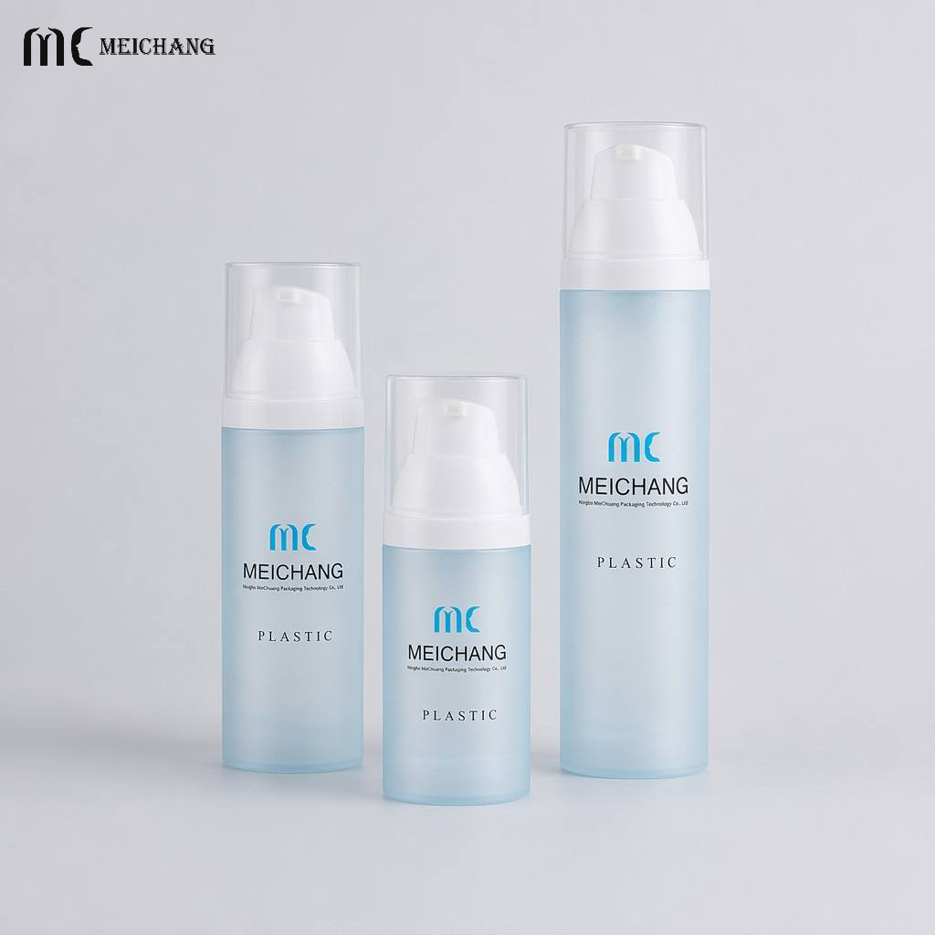 30ml 50ml 75ml Refillable PP Airless Lotion Pump Bottle for Eye Cream and Skincare Packaging(MC-228)