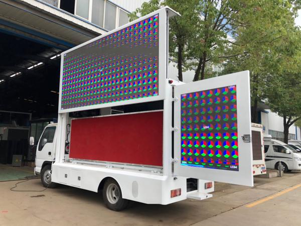 Isuzu Led Display Box Truck Pixel Pitch 8mm Mobile Led Screen Billboard Truck Advertising Led Truck For Sale
