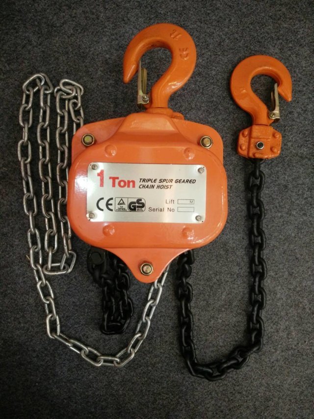VITAL Type Lifting Chain Block 0.5T - 20T Manual Chain Hoists