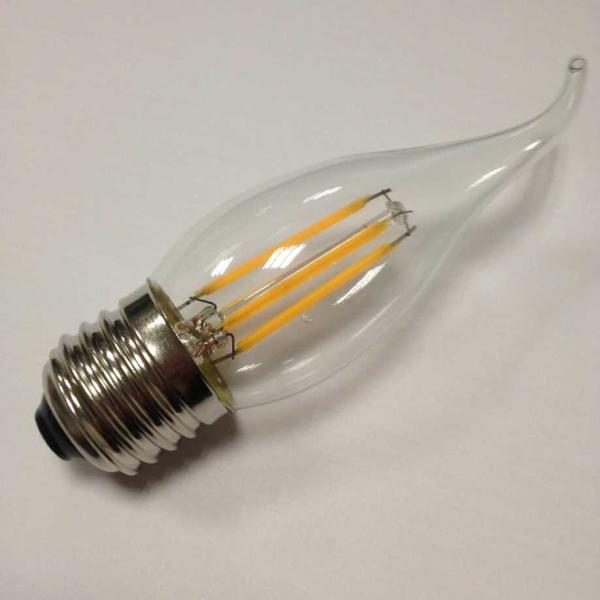 vintage pulltail candle lamp e27 filament led chandelier 3.5W 2200k 2700k