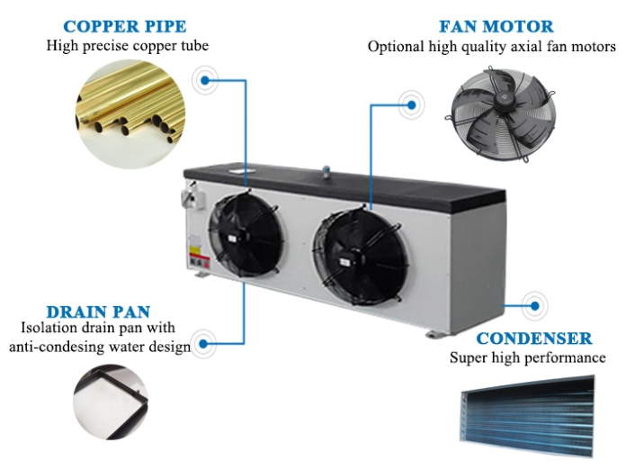 Комната мобильного модульного замораживателя полиуретана холодная для мяса и рыб