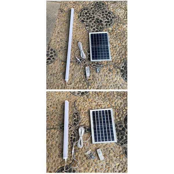 Lightning Protection 120cm Solar Panel Tube Light Fluorescent 10A Panel